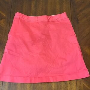Vineyard vines skort pink with pockets. Size 8 adjustable waist